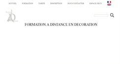 Desktop Screenshot of ecole-deco-sofrench.com